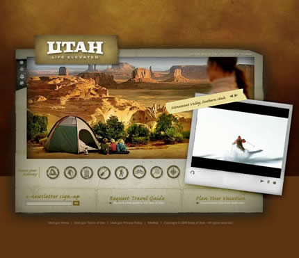 Utah.com state tourism website