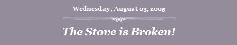 Bearskin Rug headline typography example