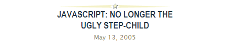 Blakems.com headline typography example