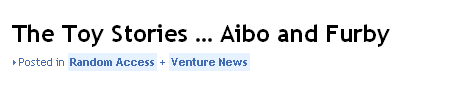 GigaOM headline typography example