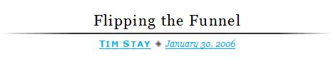 Know More Media headline typography example